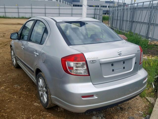 JS2YC415185102102 - 2008 SUZUKI SX4 CONVEN SILVER photo 3