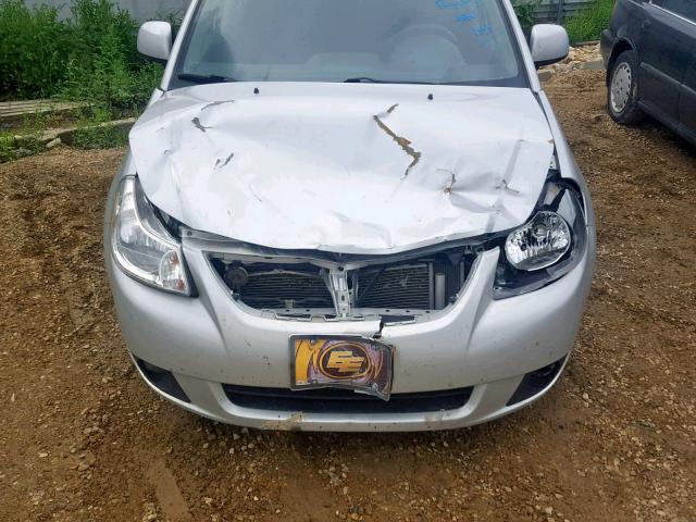 JS2YC415185102102 - 2008 SUZUKI SX4 CONVEN SILVER photo 9