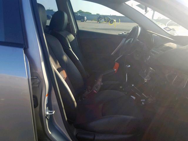 JM1BL1K34B1433170 - 2011 MAZDA SPEED 3 SILVER photo 5