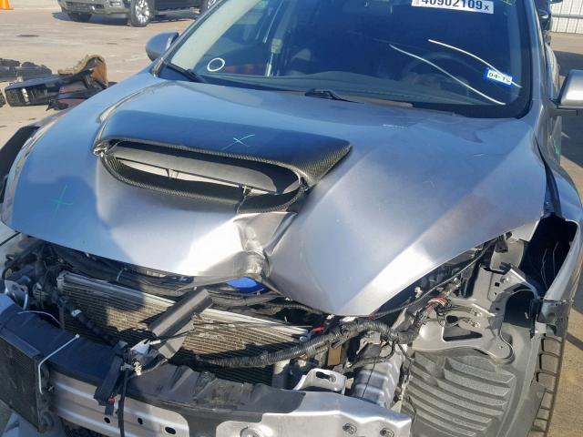 JM1BL1K34B1433170 - 2011 MAZDA SPEED 3 SILVER photo 7