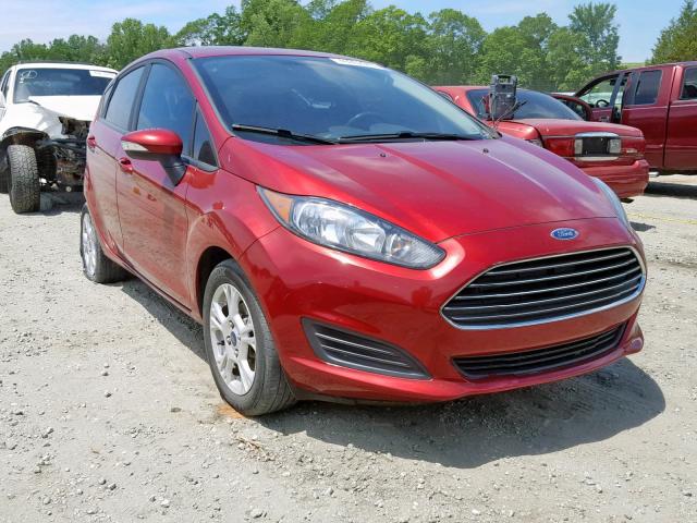 3FADP4EJ9GM136811 - 2016 FORD FIESTA SE RED photo 1