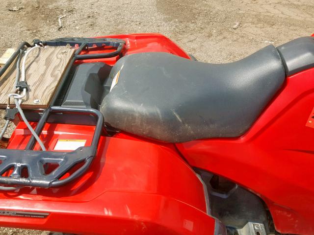 1HFTE4623G4100567 - 2016 HONDA TRX500 FA RED photo 6