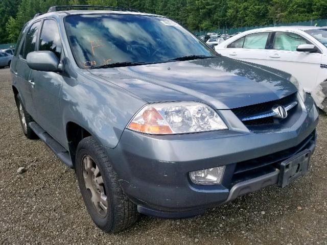 2HNYD18271H503843 - 2001 ACURA MDX GRAY photo 1