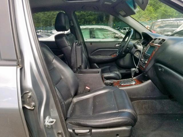 2HNYD18271H503843 - 2001 ACURA MDX GRAY photo 5