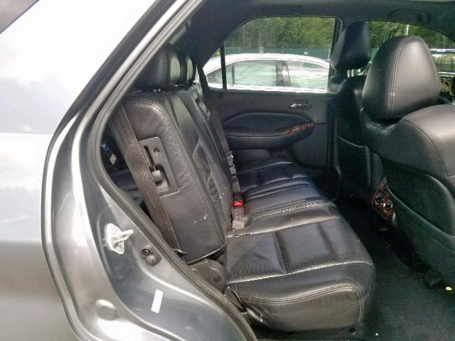 2HNYD18271H503843 - 2001 ACURA MDX GRAY photo 6