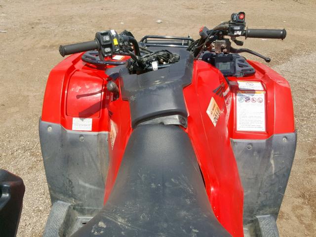 1HFTE4622G4100513 - 2016 HONDA TRX500 FA RED photo 5