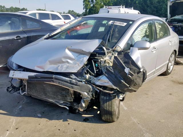 2HGFA1F65AH313195 - 2010 HONDA CIVIC LX-S Gümüş foto 2