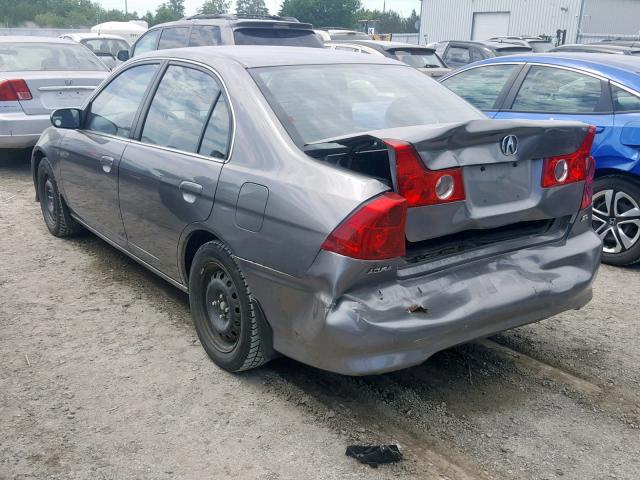 2HHES36884H003645 - 2004 ACURA 1.7EL PREM GRAY photo 3