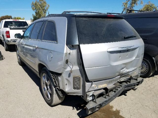 2C8GF68435R293654 - 2005 CHRYSLER PACIFICA T SILVER photo 3