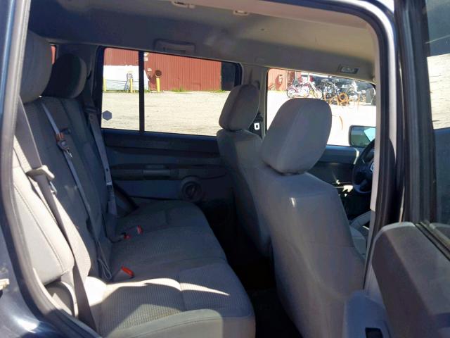 1J8HG48K37C669568 - 2007 JEEP COMMANDER BLUE photo 6