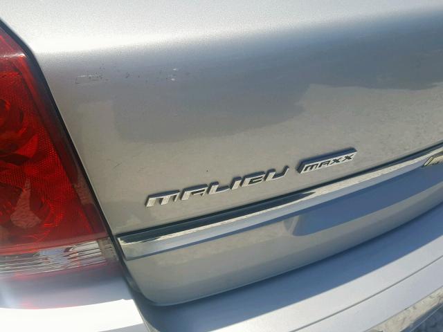 1G1ZT62815F304505 - 2005 CHEVROLET MALIBU MAX ვერცხლისფერი ფოტო 9