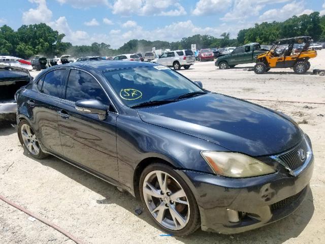 JTHBK262092083551 - 2009 LEXUS IS 250 GRAY photo 1