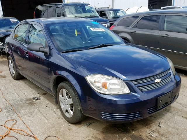 1G1AL58F887199425 - 2008 CHEVROLET COBALT LT BLACK photo 1