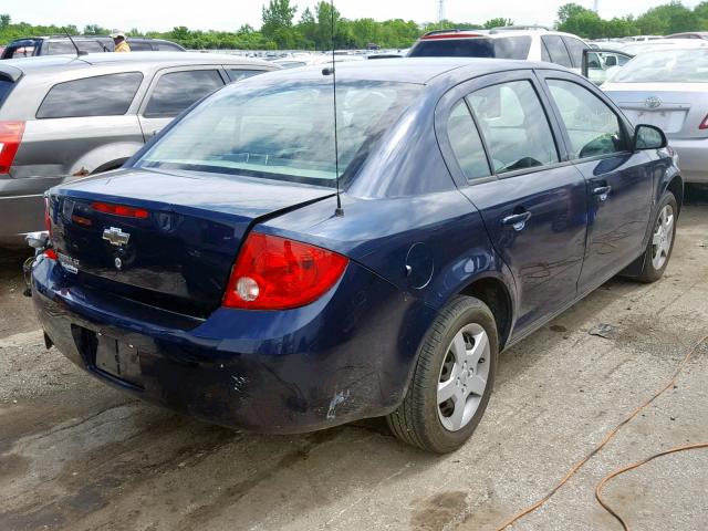 1G1AL58F887199425 - 2008 CHEVROLET COBALT LT BLACK photo 4