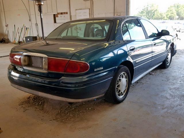 1G4HR54K7YU142685 - 2000 BUICK LESABRE LI GREEN photo 4