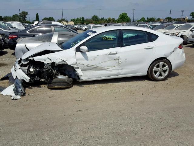 1C3CDFBA7GD629563 - 2016 DODGE DART SXT WHITE photo 9