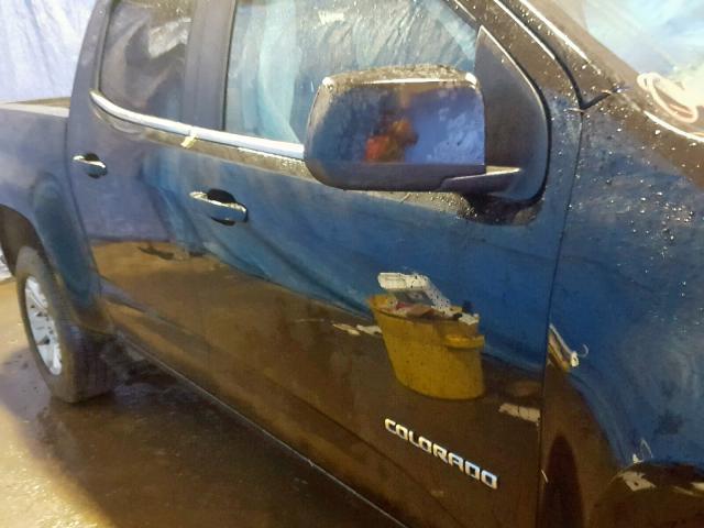 1GCGSCEN4J1294433 - 2018 CHEVROLET COLORADO L BLACK photo 10