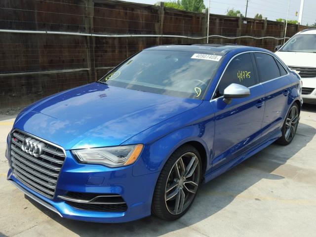 WAUBFGFF8F1124707 - 2015 AUDI A3 BLUE photo 2