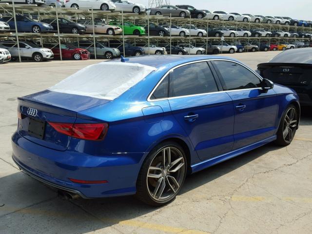 WAUBFGFF8F1124707 - 2015 AUDI A3 BLUE photo 4