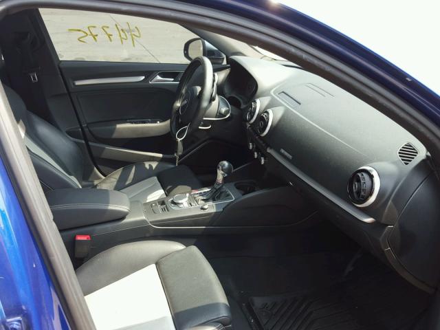 WAUBFGFF8F1124707 - 2015 AUDI A3 BLUE photo 5