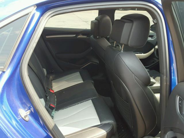 WAUBFGFF8F1124707 - 2015 AUDI A3 BLUE photo 6