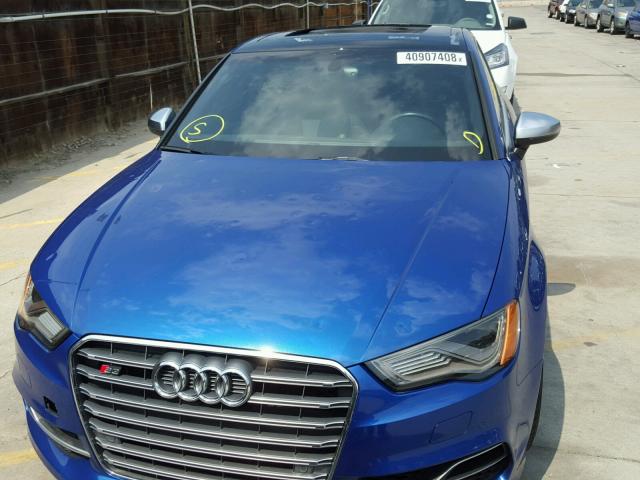 WAUBFGFF8F1124707 - 2015 AUDI A3 BLUE photo 9