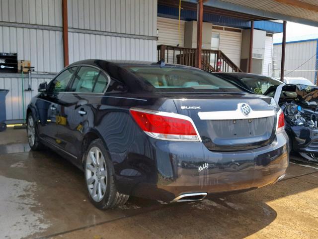 1G4GE5GDXBF267583 - 2011 BUICK LACROSSE C BLACK photo 3