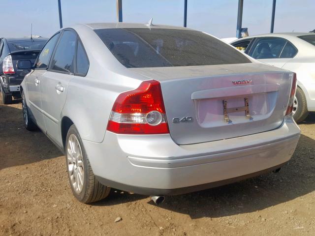 YV1MS682852052129 - 2005 VOLVO S40 T5 SILVER photo 3