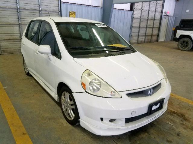 JHMGD37607S014928 - 2007 HONDA FIT S 白色 照片 1