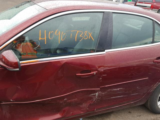 1G11C5SA3GF107803 - 2016 CHEVROLET MALIBU LIM 栗色 照片 9