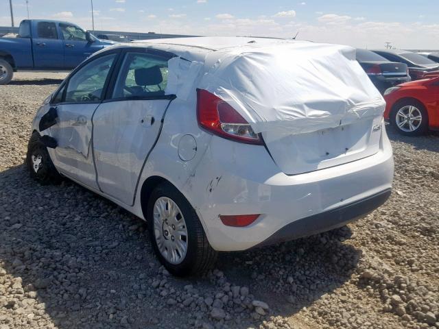 3FADP4TJ0HM140508 - 2017 FORD FIESTA S WHITE photo 3