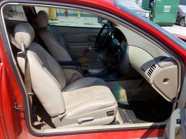 2G1WX15K119255102 - 2001 CHEVROLET MONTE CARL RED photo 5