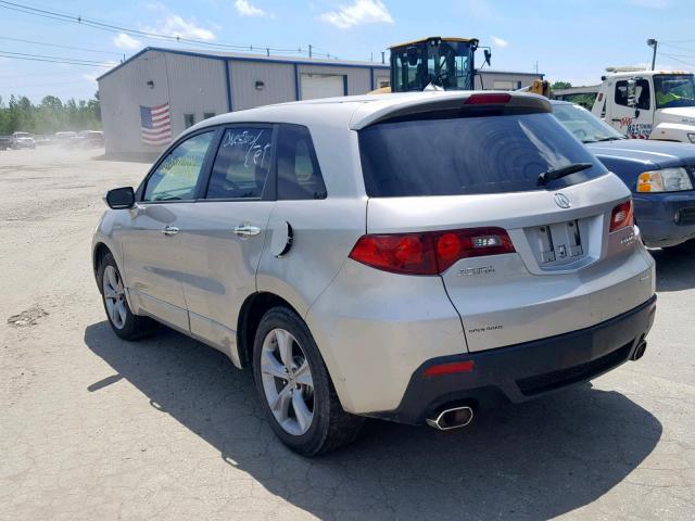 5J8TB1H50BA002732 - 2011 ACURA RDX TECHNO SILVER photo 3