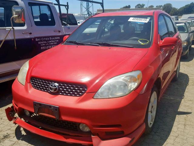 2T1KR32E53C055840 - 2003 TOYOTA MATRIX 红色 照片 2