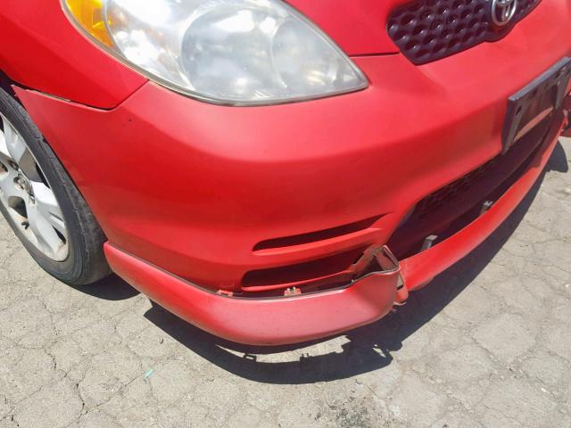 2T1KR32E53C055840 - 2003 TOYOTA MATRIX 红色 照片 9