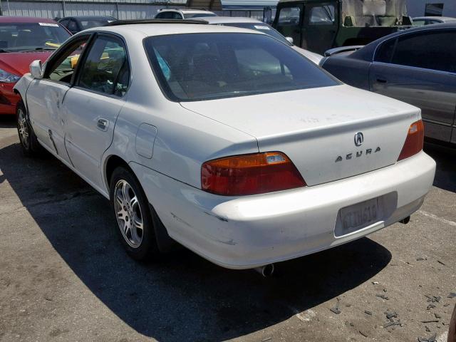 19UUA56611A030239 - 2001 ACURA 3.2TL WHITE photo 3