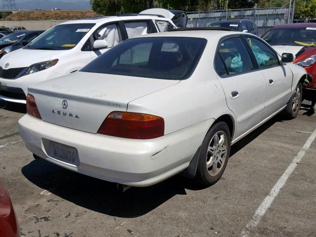 19UUA56611A030239 - 2001 ACURA 3.2TL WHITE photo 4