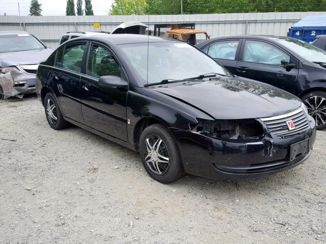 1G8AJ55F17Z125214 - 2007 SATURN ION LEVEL BLACK photo 1