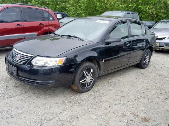 1G8AJ55F17Z125214 - 2007 SATURN ION LEVEL BLACK photo 2