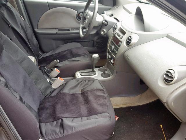 1G8AJ55F17Z125214 - 2007 SATURN ION LEVEL BLACK photo 5