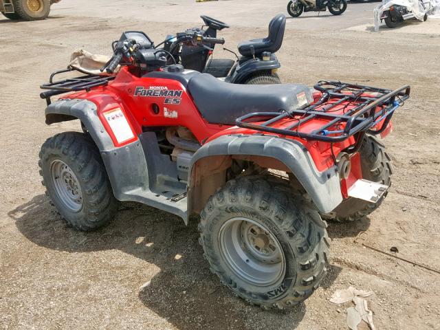 478TE224544528103 - 2004 HONDA TRX450 FE RED photo 3