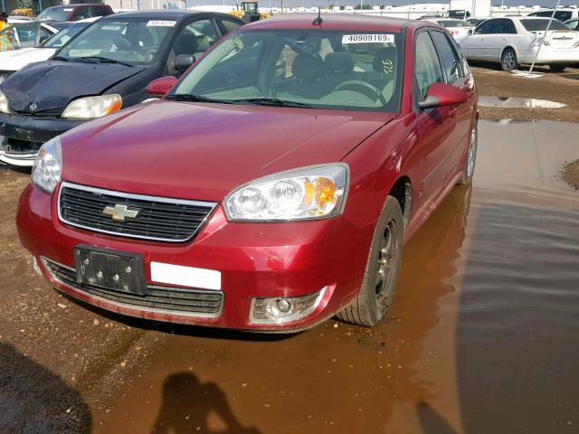 1G1ZT63866F241143 - 2006 CHEVROLET MALIBU MAX 栗色 照片 2