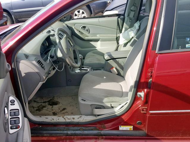 1G1ZT63866F241143 - 2006 CHEVROLET MALIBU MAX 栗色 照片 5
