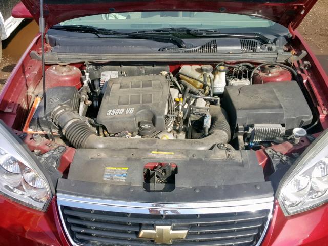 1G1ZT63866F241143 - 2006 CHEVROLET MALIBU MAX 栗色 照片 7