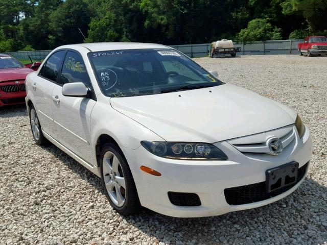 1YVHP80D475M11411 - 2007 MAZDA 6 S WHITE photo 1