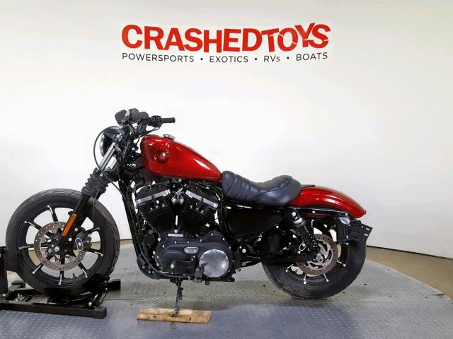 1HD4LE210KC425763 - 2019 HARLEY-DAVIDSON XL883 N RED photo 5