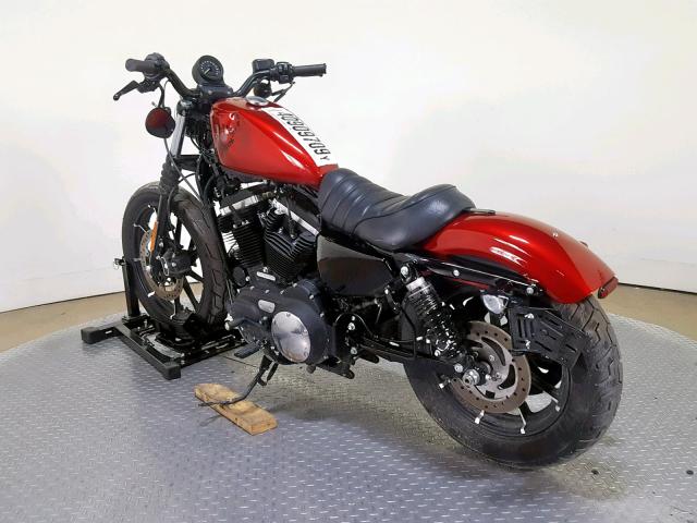 1HD4LE210KC425763 - 2019 HARLEY-DAVIDSON XL883 N RED photo 6