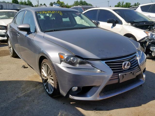 JTHCF1D25E5011579 - 2014 LEXUS IS 250 GRAY photo 1