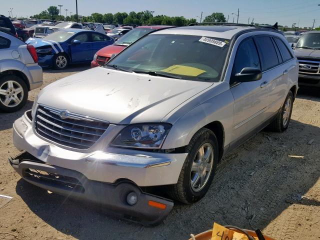 2C8GF68425R276067 - 2005 CHRYSLER PACIFICA T SILVER photo 2