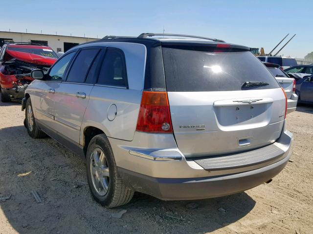 2C8GF68425R276067 - 2005 CHRYSLER PACIFICA T SILVER photo 3